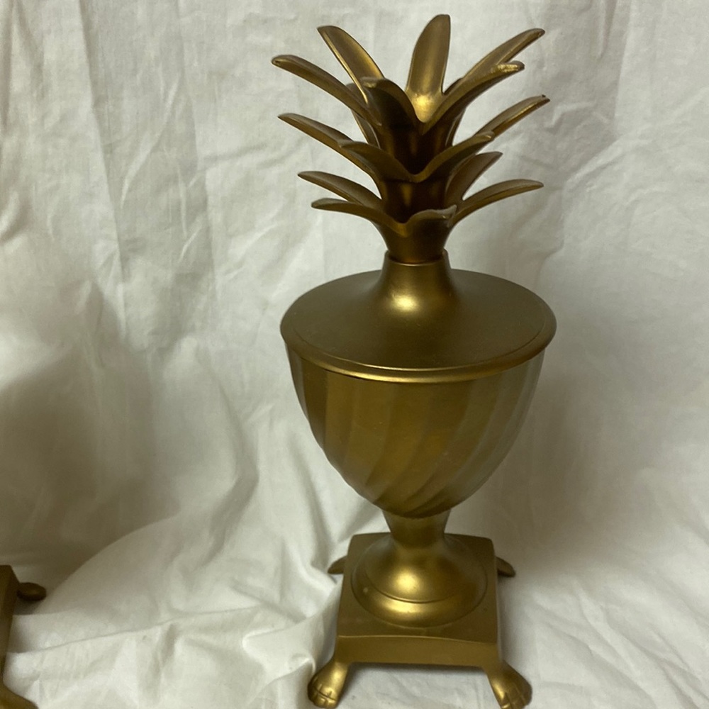 Brass Pineapple Decanters
